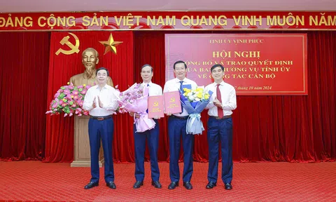 Kiện toàn cán bộ mới tại Vĩnh Phúc, Bình Phước